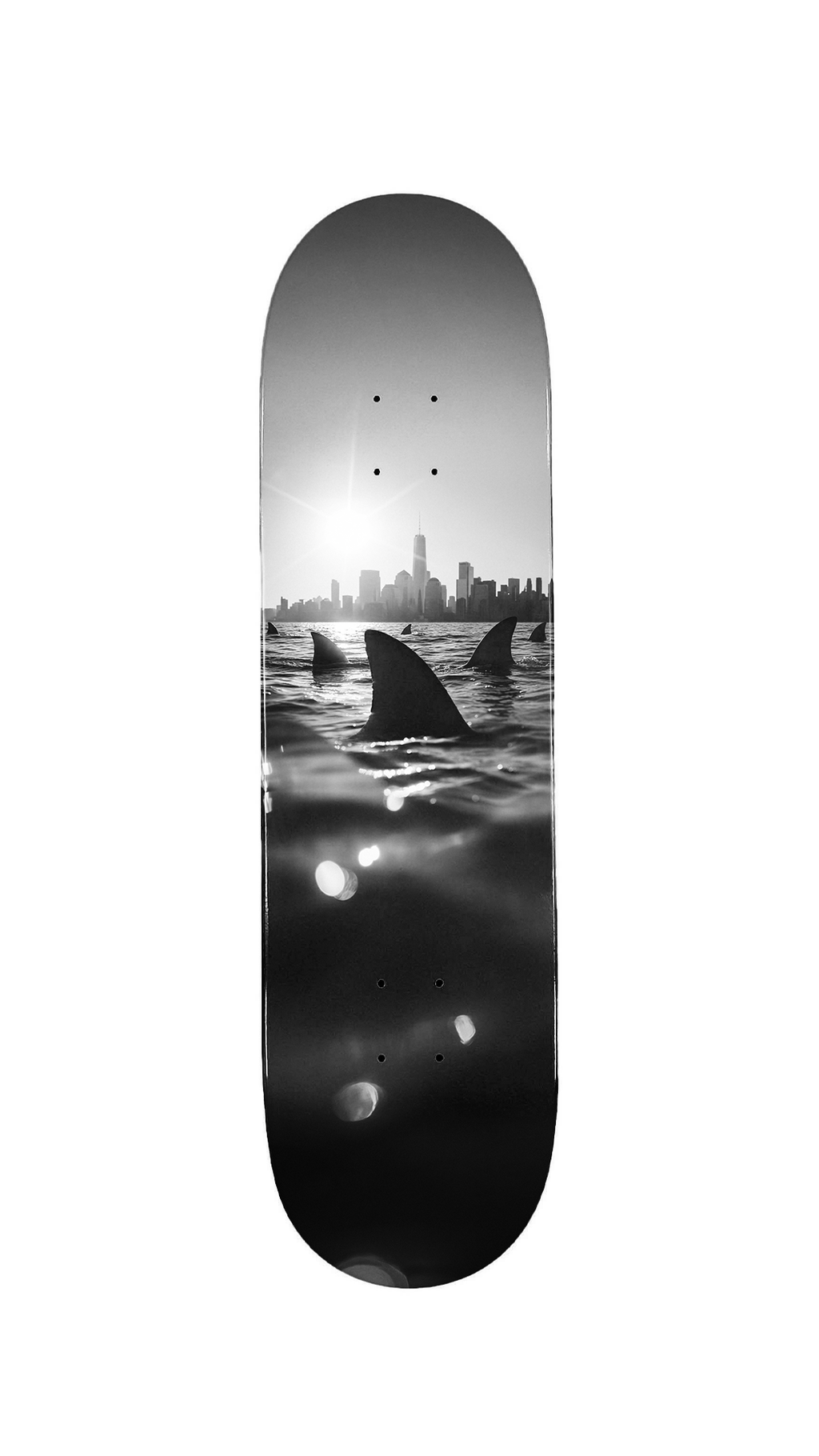 [Don't jump into the Hudson] Skate Deck
