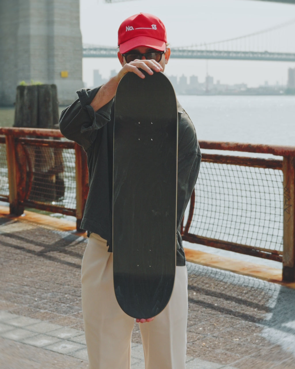 [Don't jump into the Hudson] Skate Deck