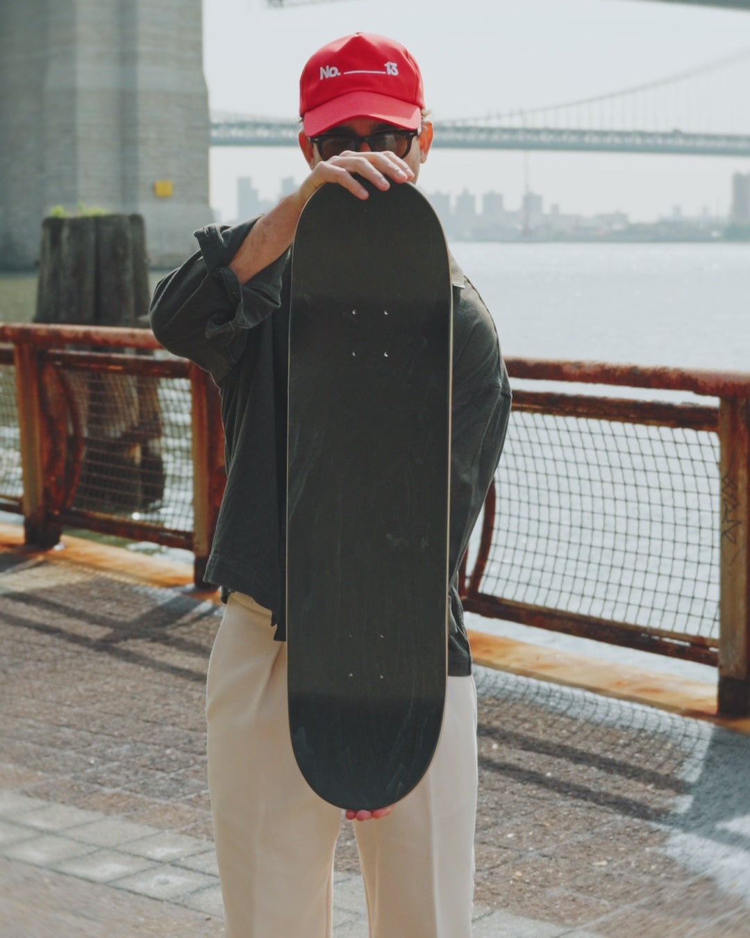 [Don't jump into the Hudson] Skate Deck